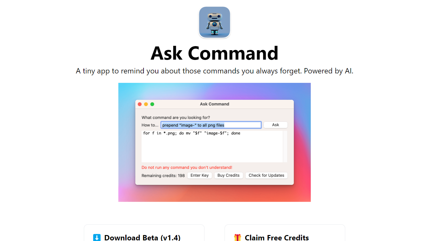 Ask Command