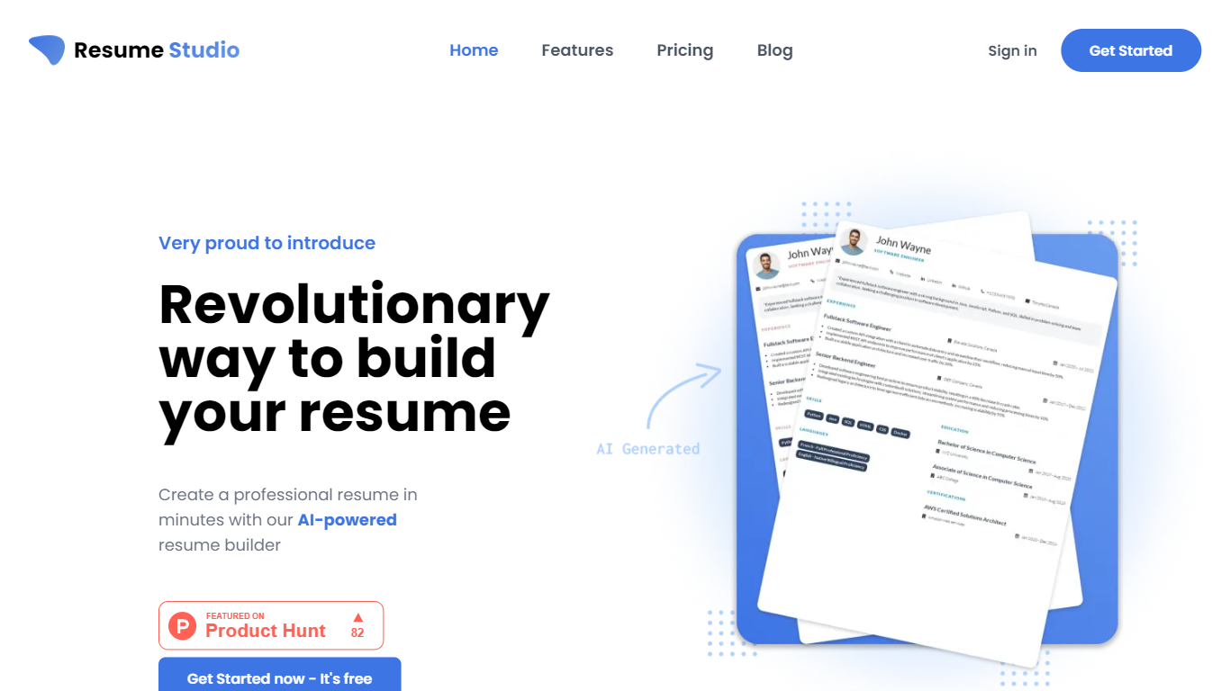 Resume Studio