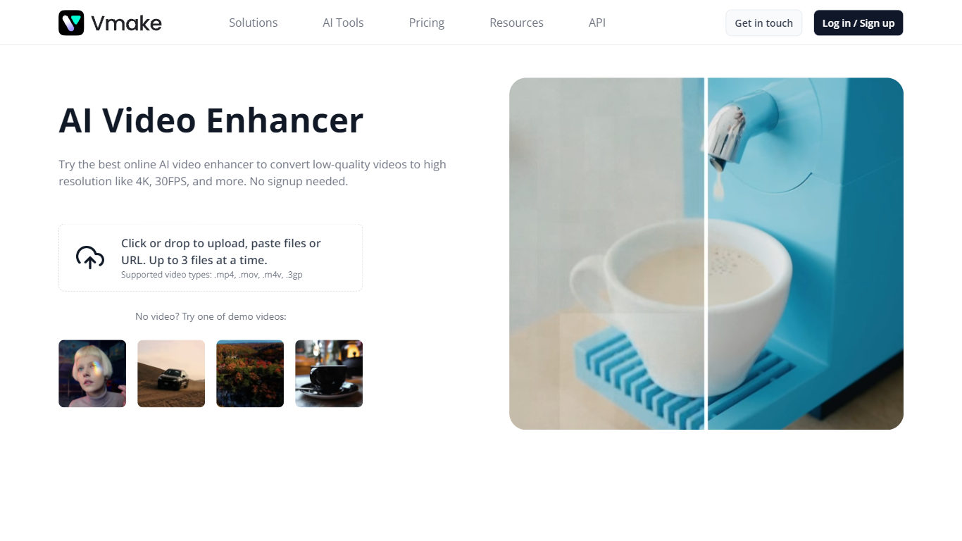 Video Enhancer | Vmake