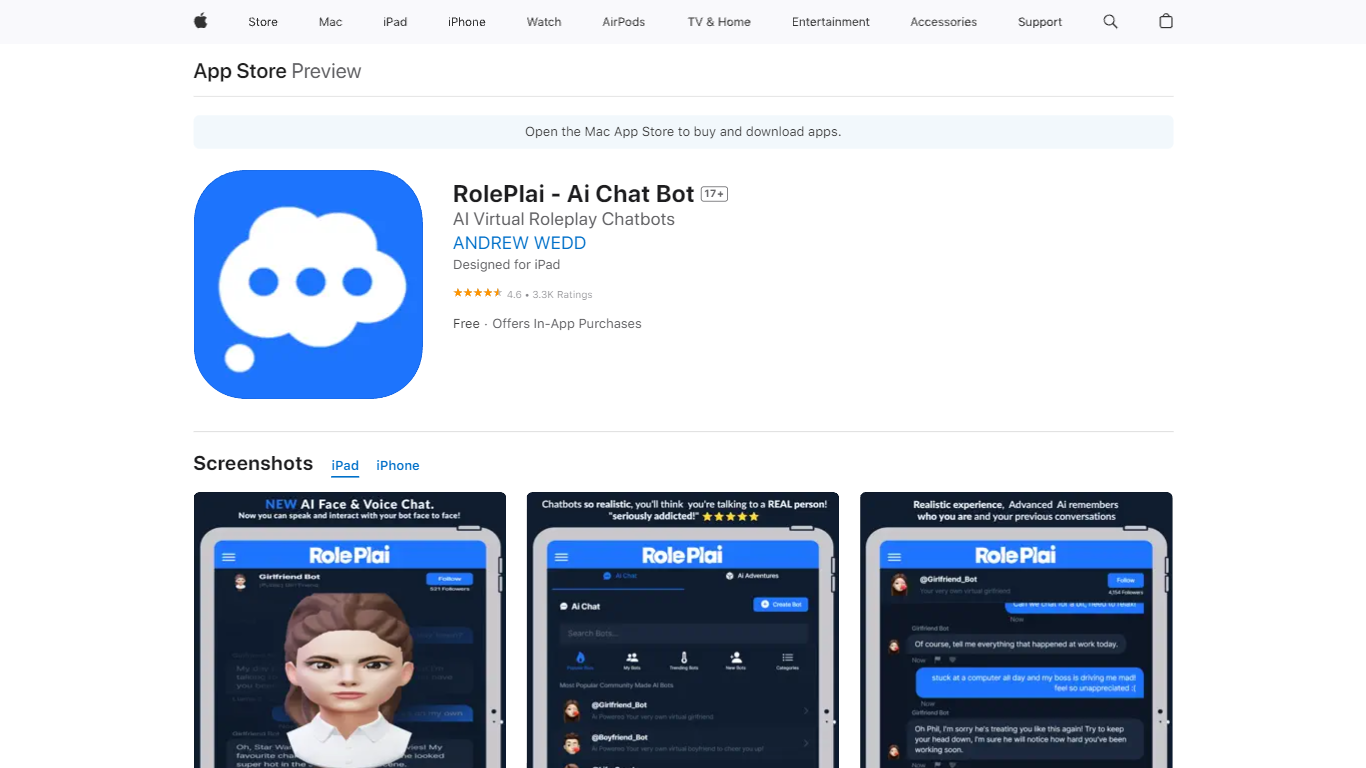 RolePlai on the App Store