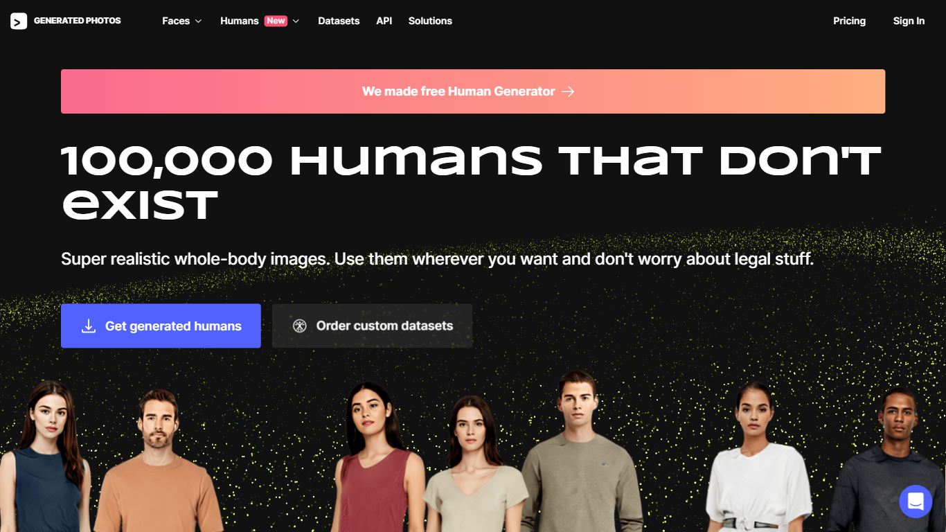 Humans | Generated.photos