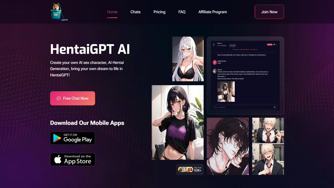 HentaiGPT AI - AI Hentai Generator}