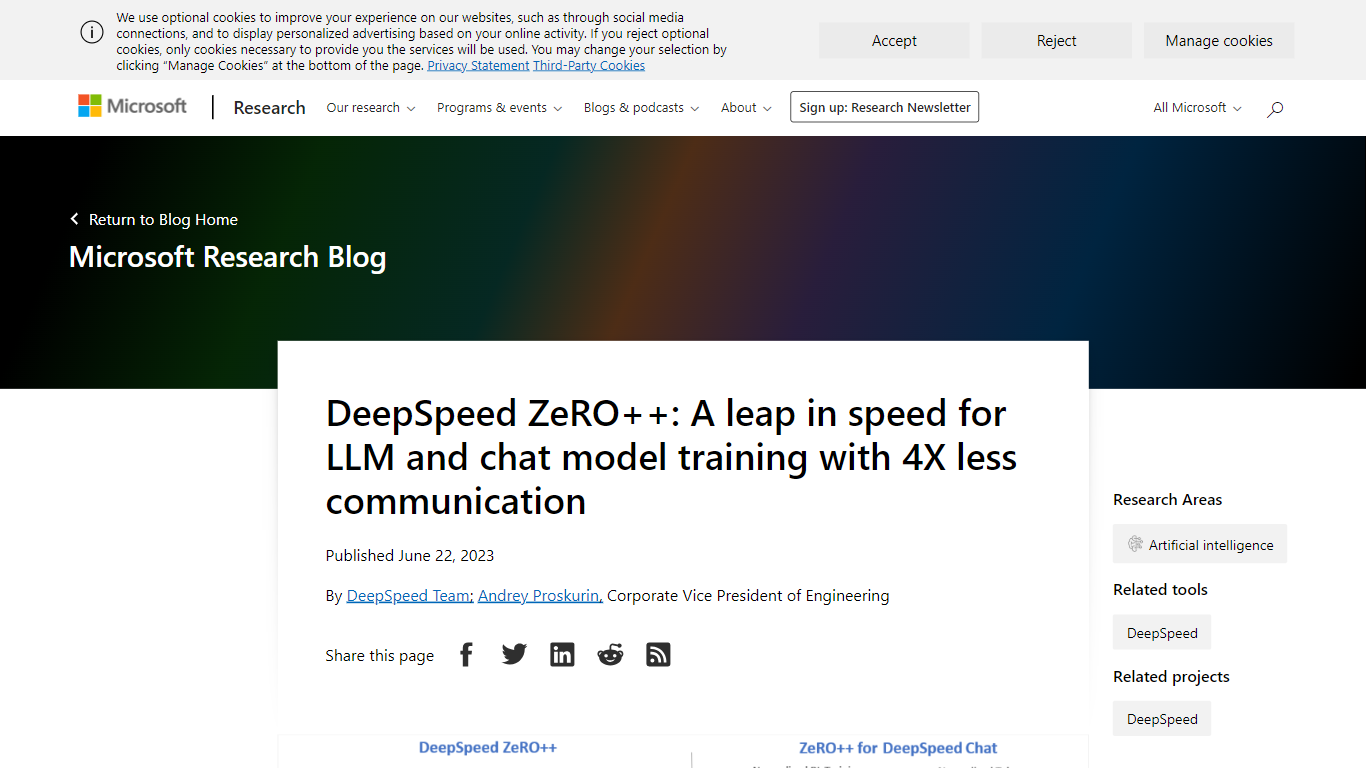 DeepSpeed ZeRO++