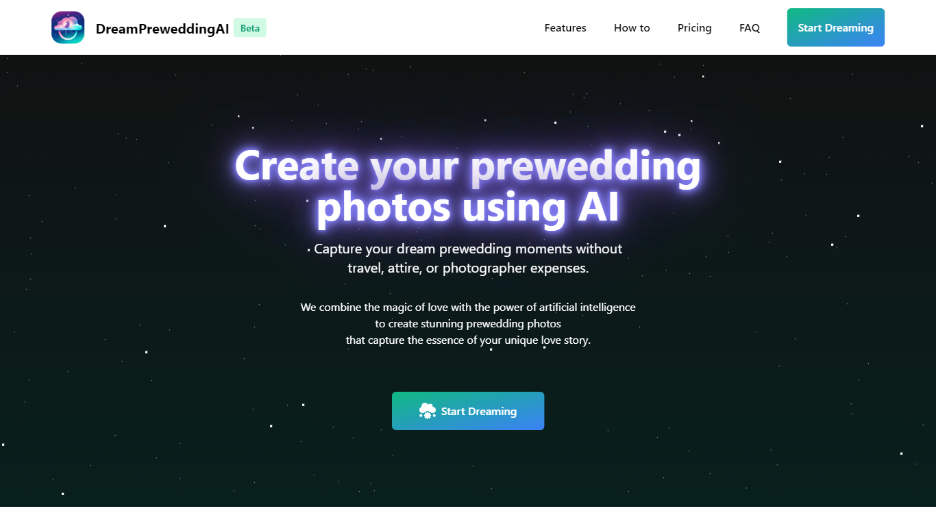 Dream Prewedding AI