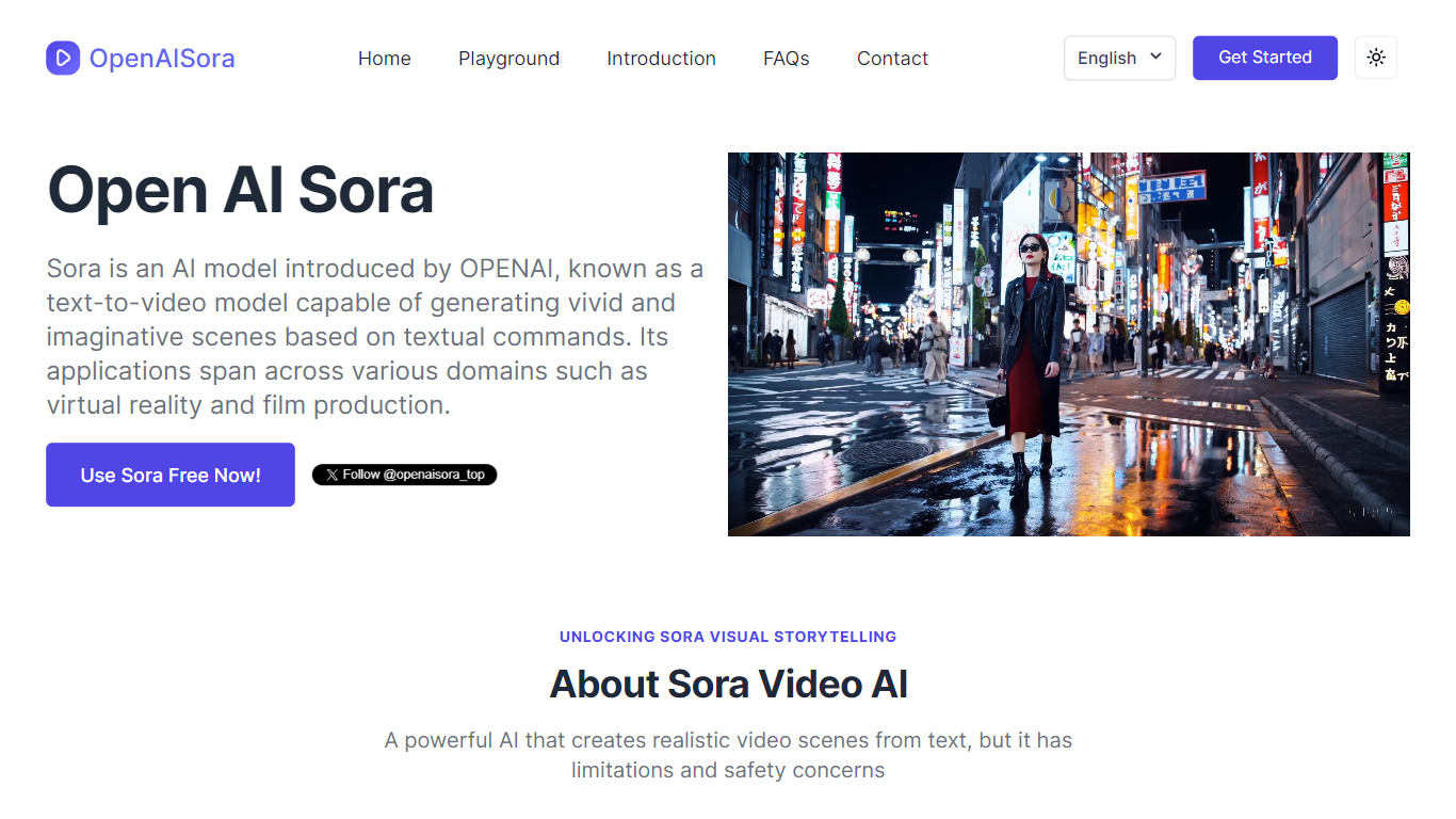 Open AI Sora