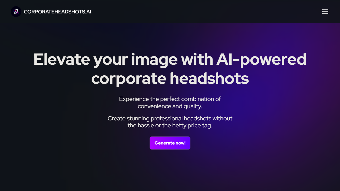Corporate Headshots AI