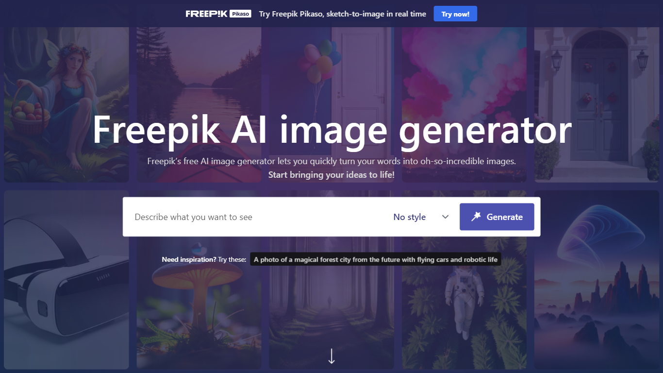 AI Image Generator - Freepik