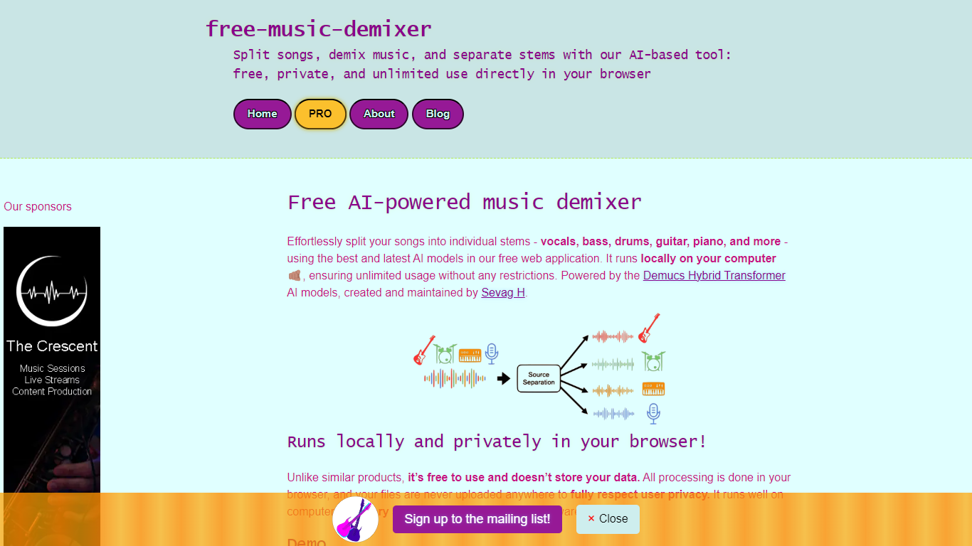 freemusicdemixer