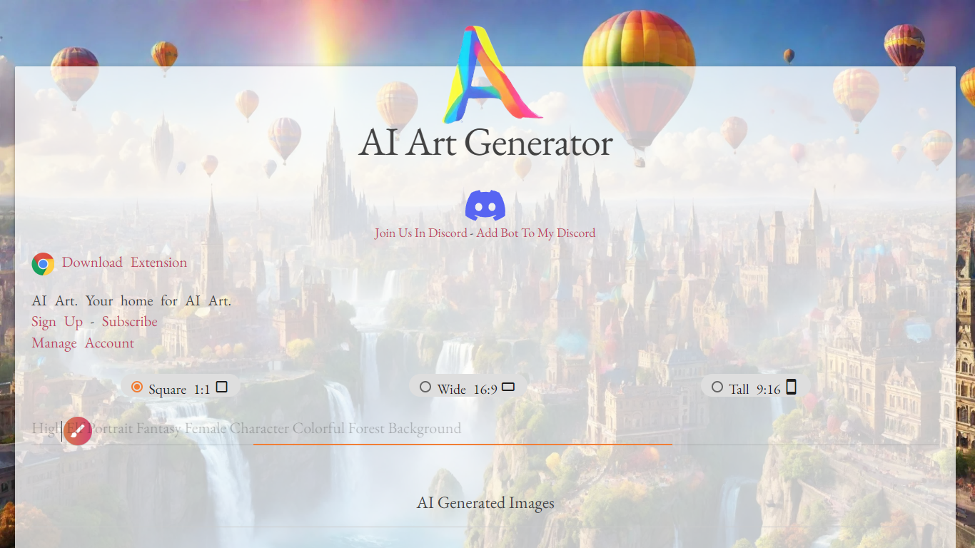 AI Art Generator 