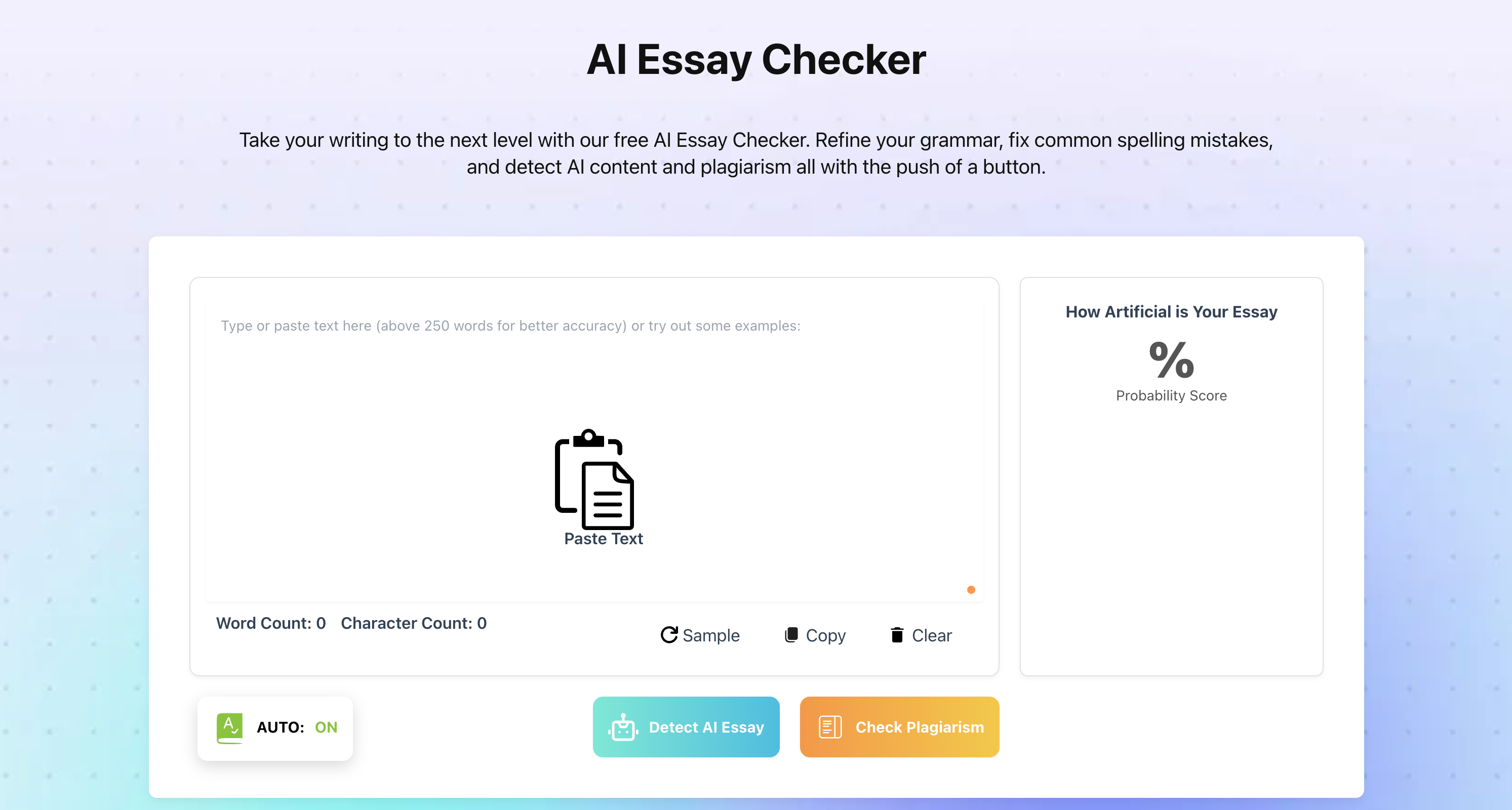 AI Essay Checker