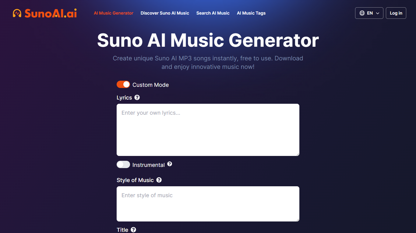 SunoAI.ai