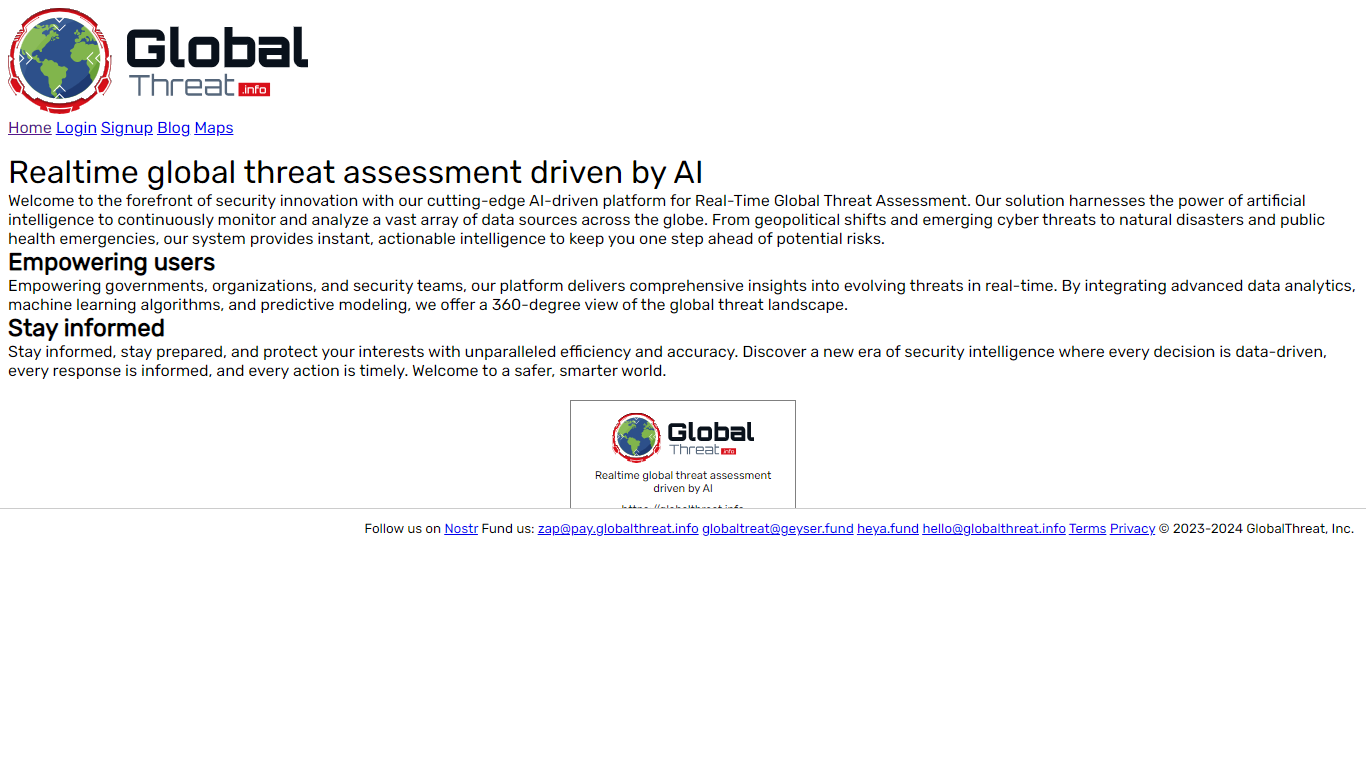 GlobalThreat, Inc.