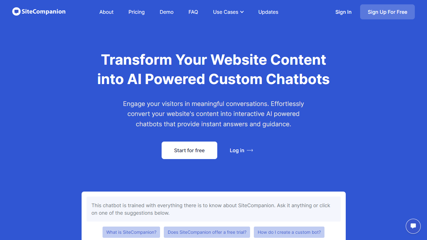 SiteCompanion.ai