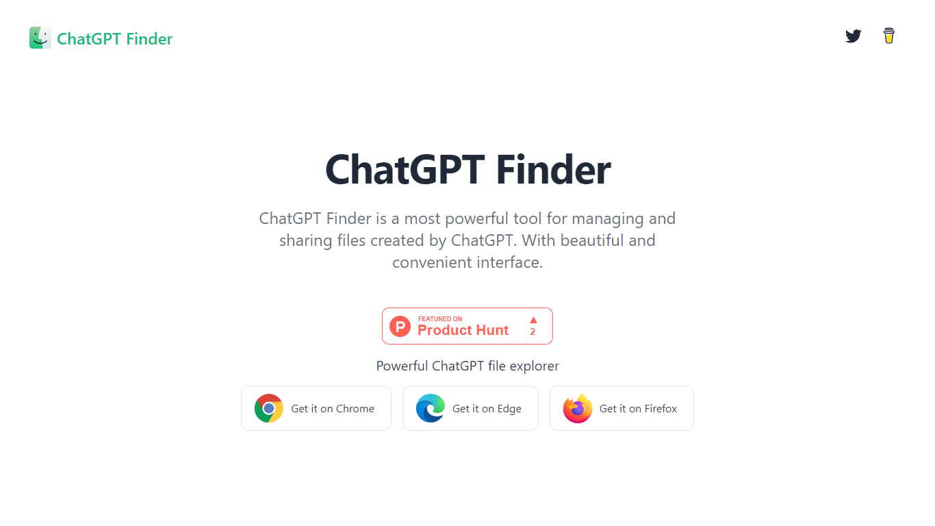 ChatGPT Finder 