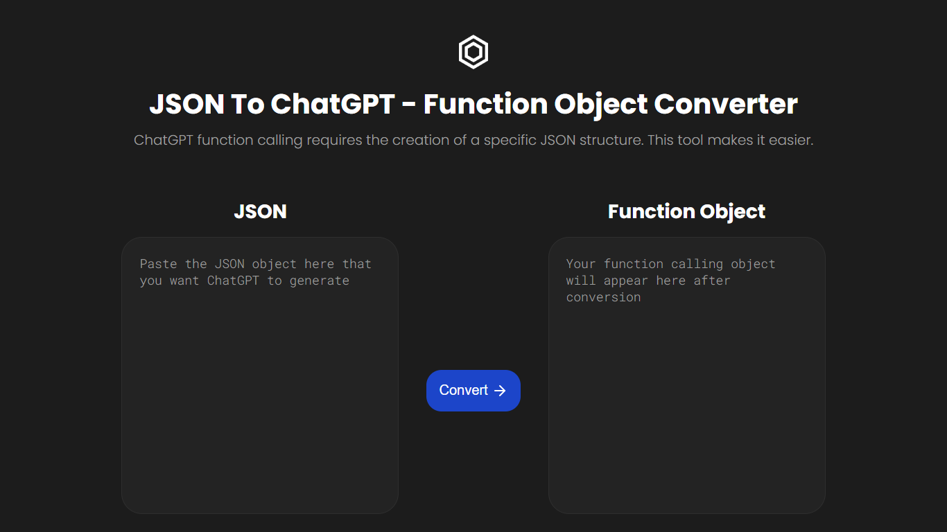 JSON To ChatGPT 