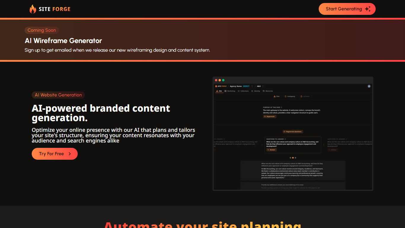 SiteForge