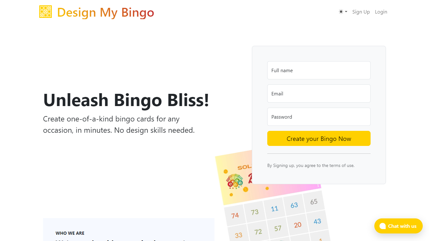 Design My Bingo