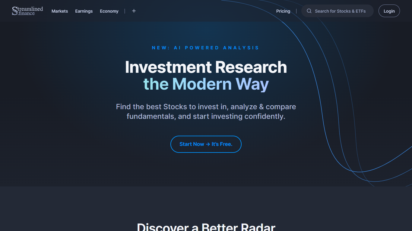 Streamlined Finance