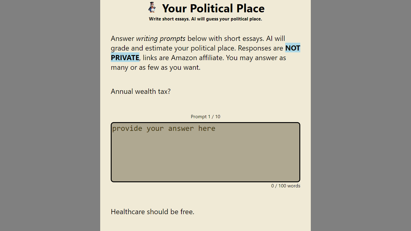 Your Political Place