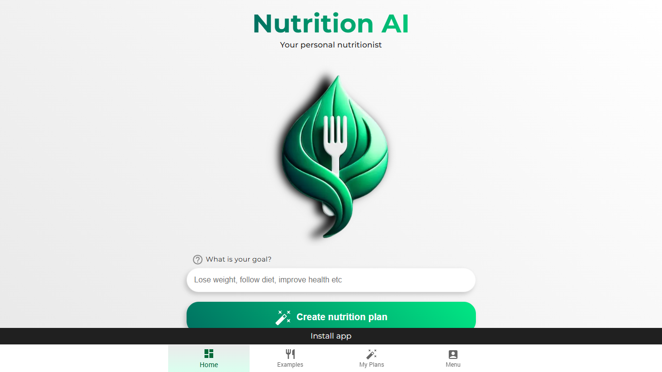 Nutrition AI