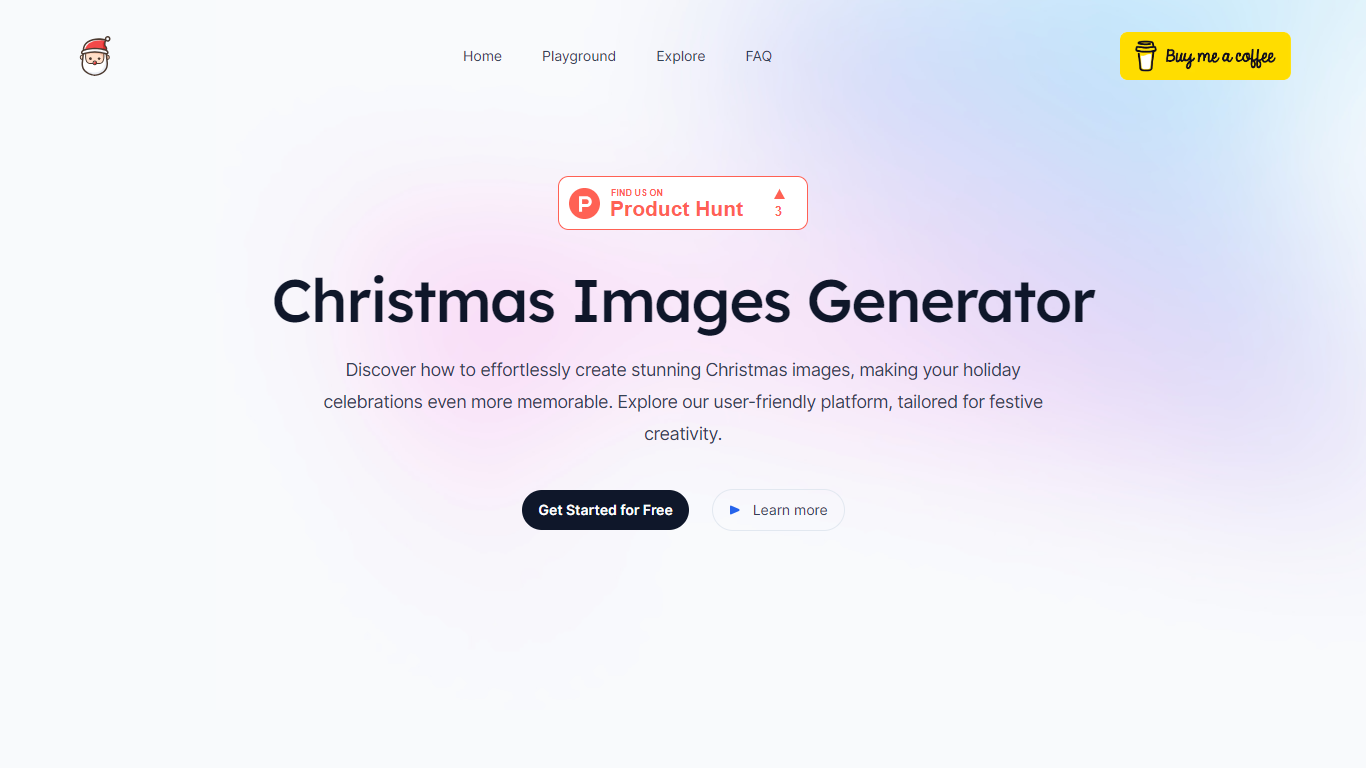 Christmas Images Generator  - AI Christmas Photos Generator}