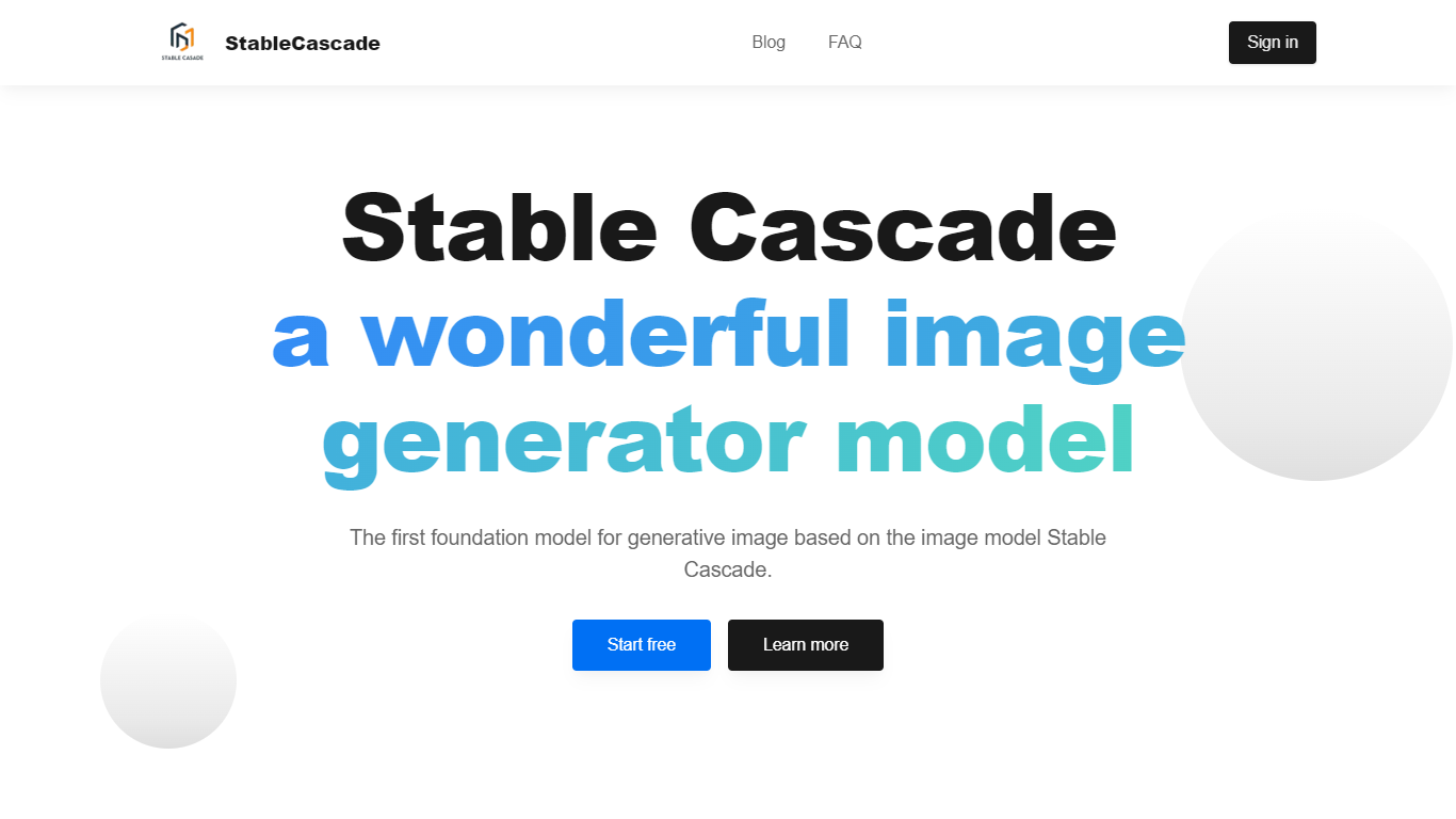 Stable Cascade