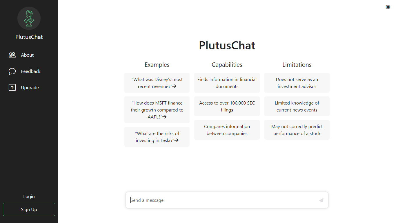 PlutusChat