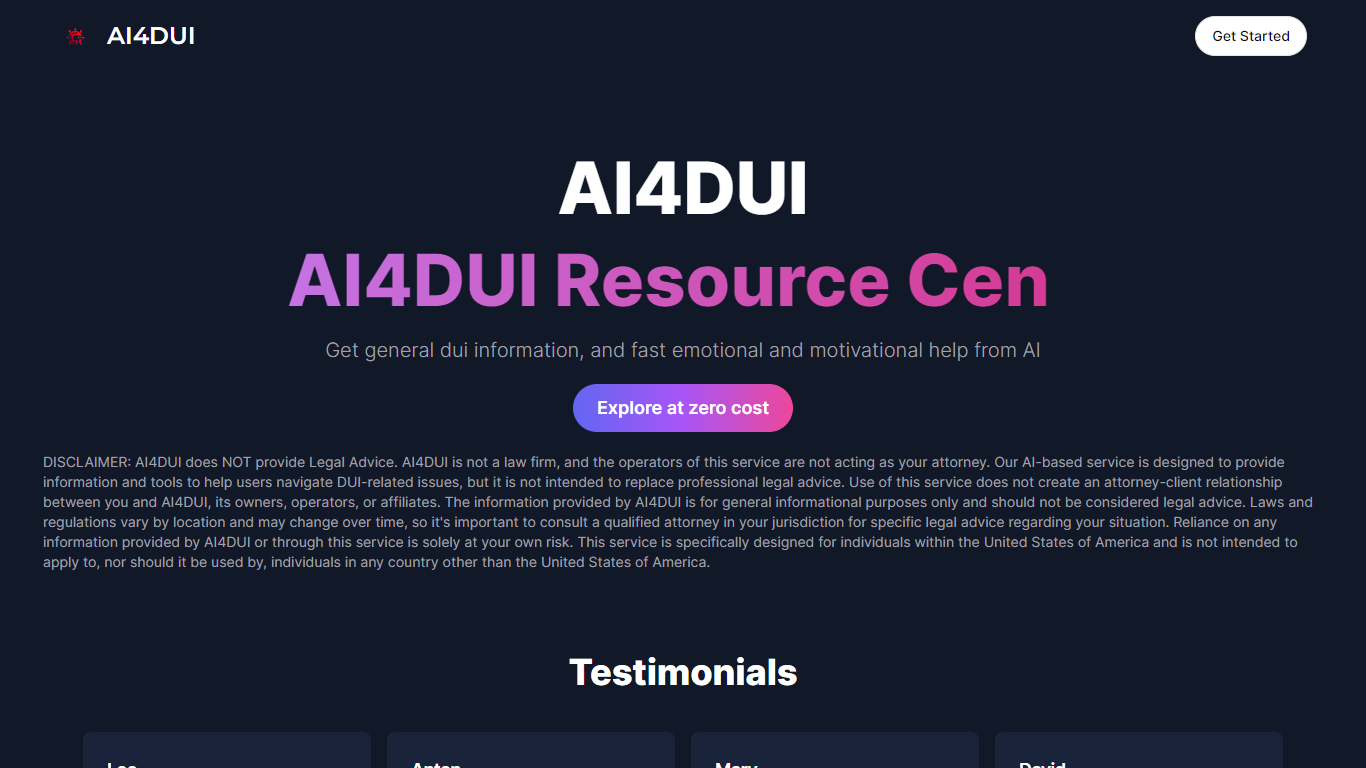 AI4DUI