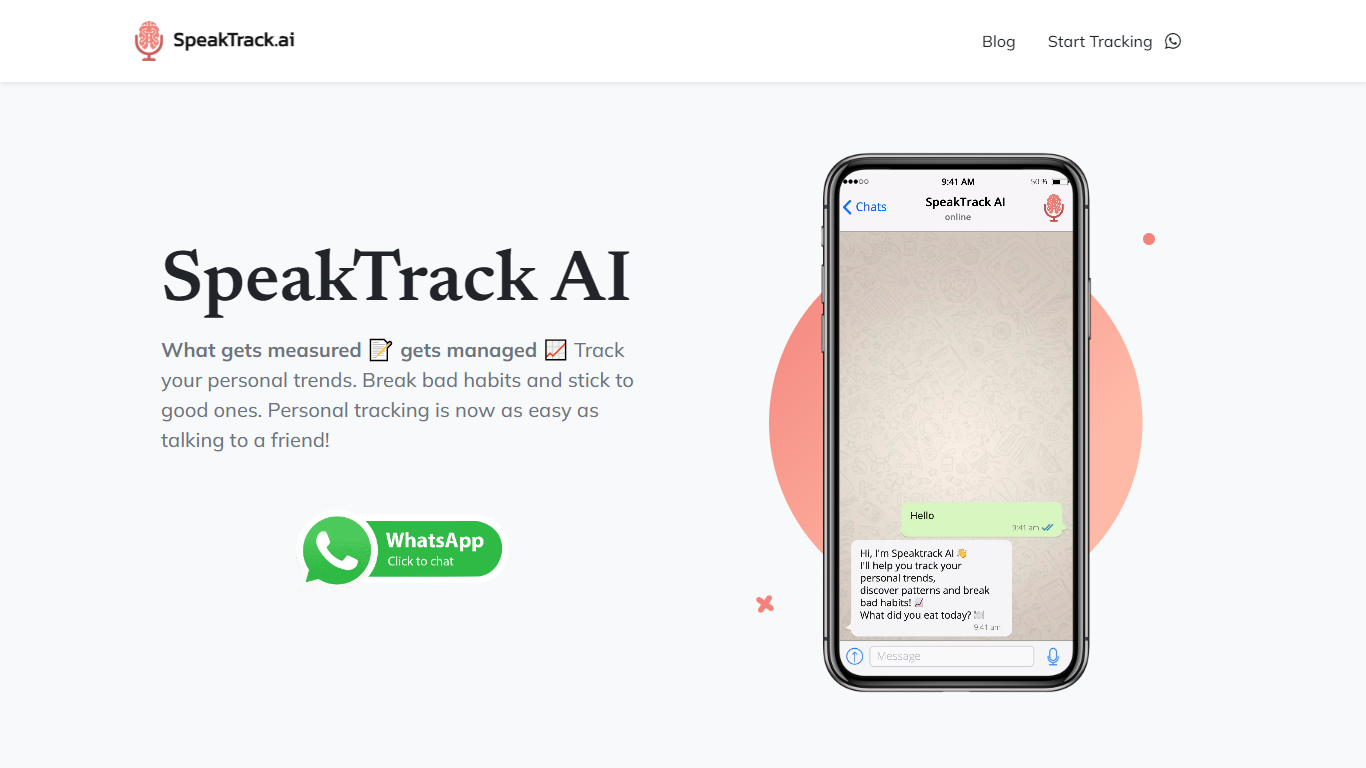 SpeakTrack AI 