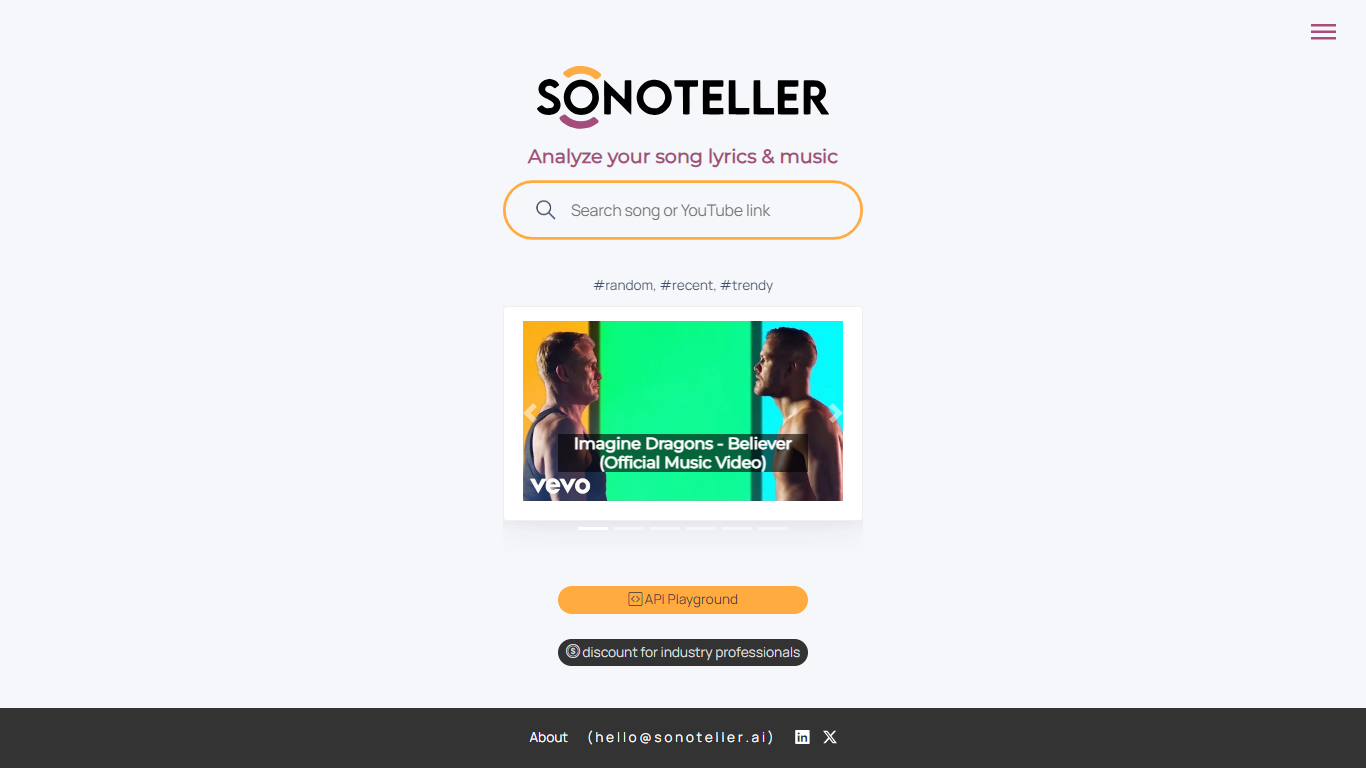 SONOTELLER.AI