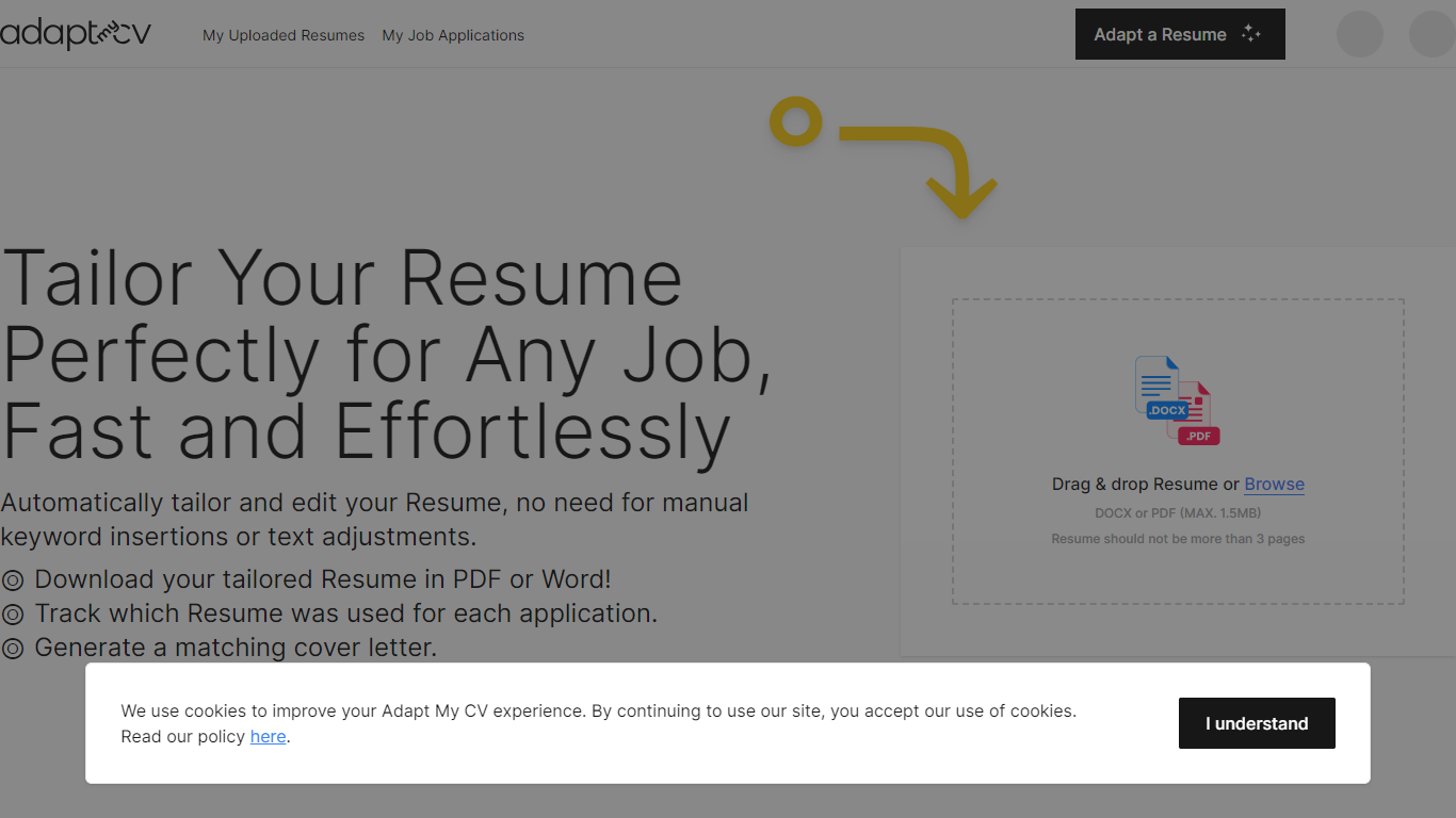 Resume Customization Tool