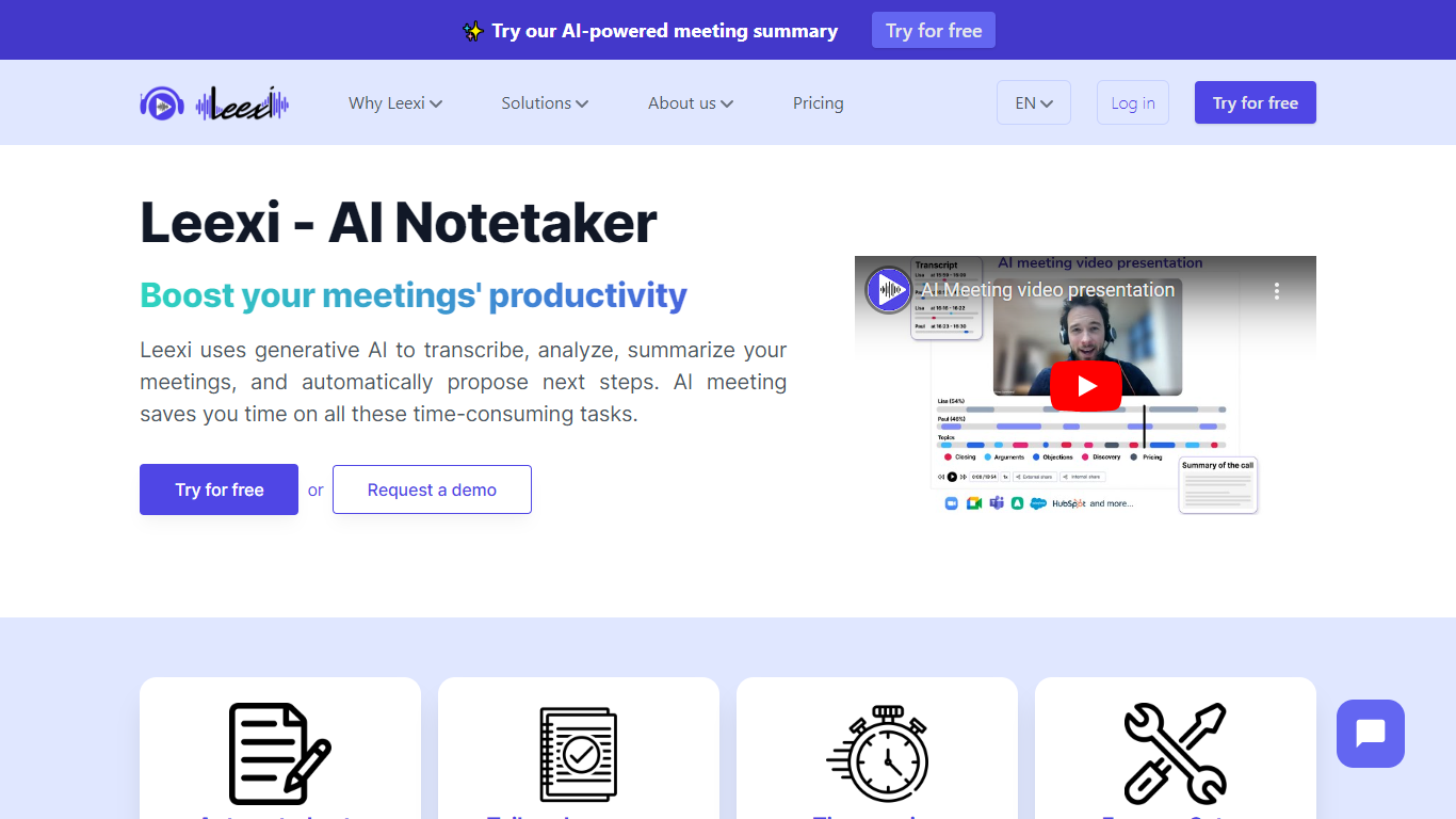 Leexi AI Notes