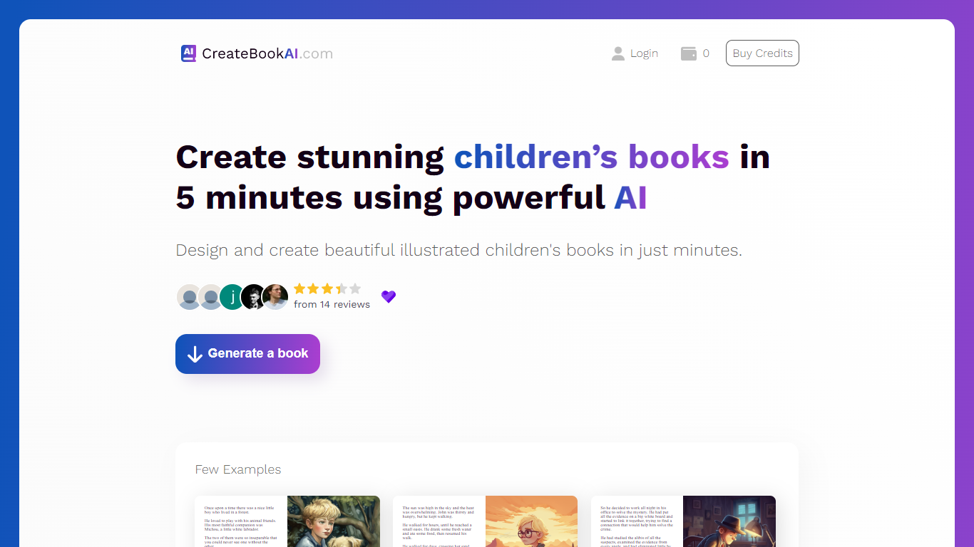 CreateBookAI