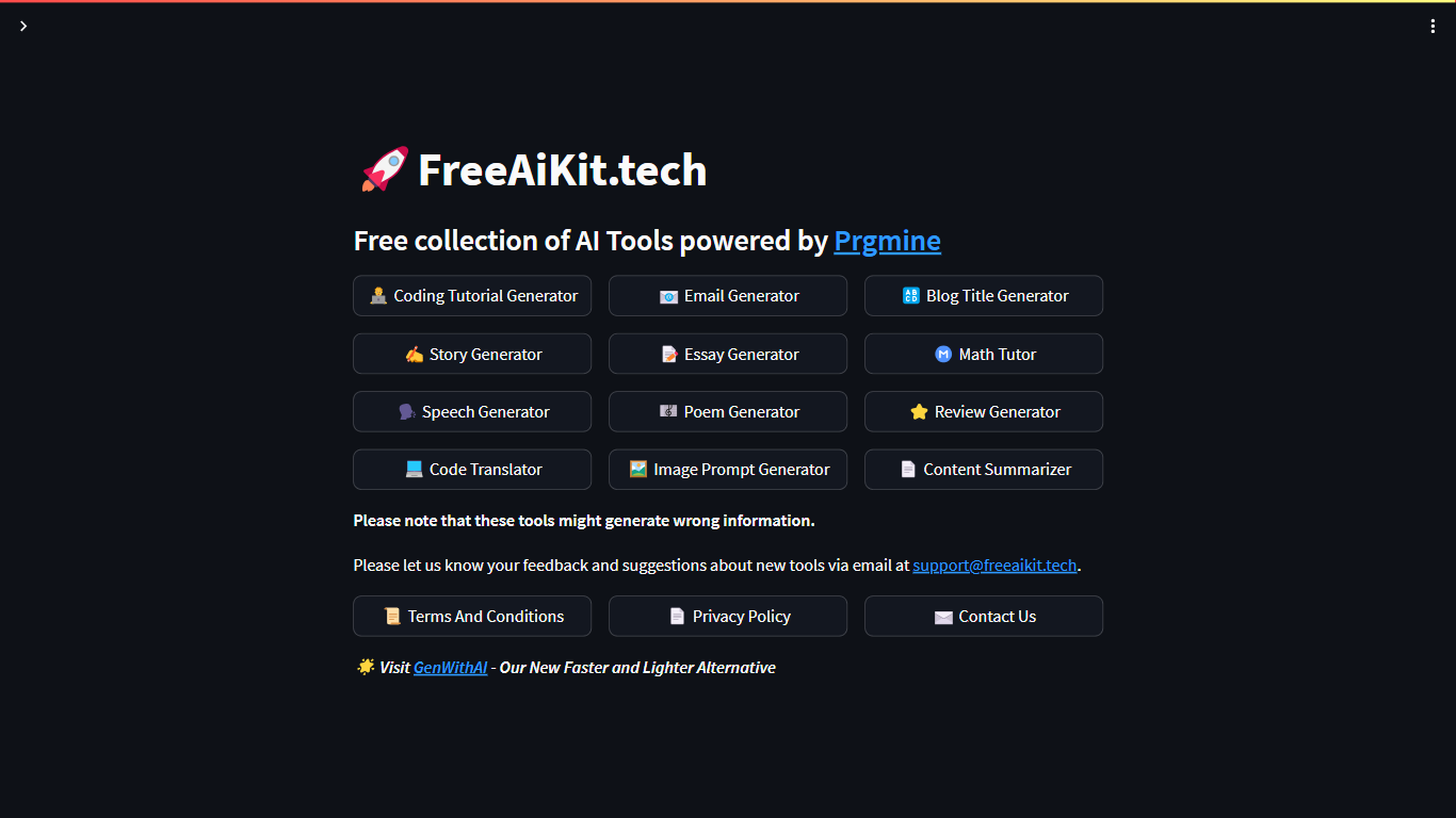 FreeAiKit