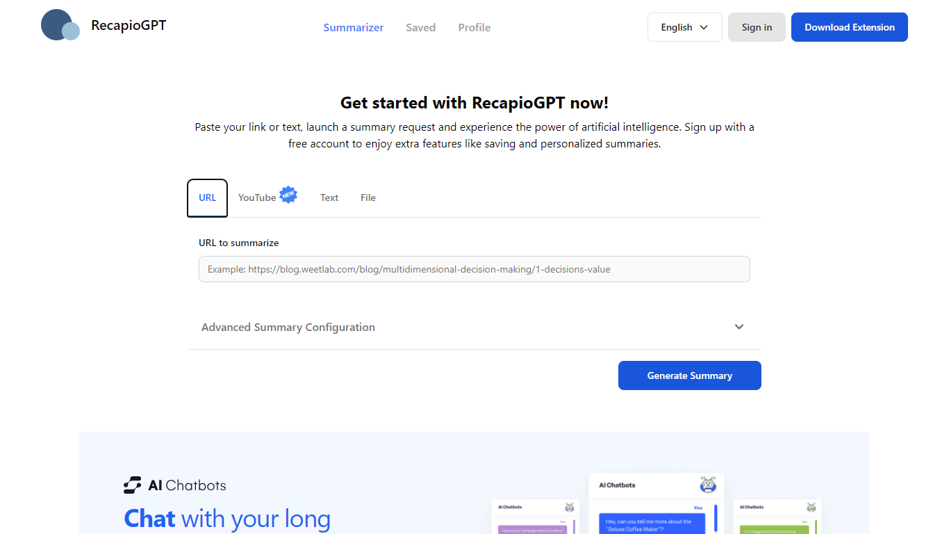RecapioGPT