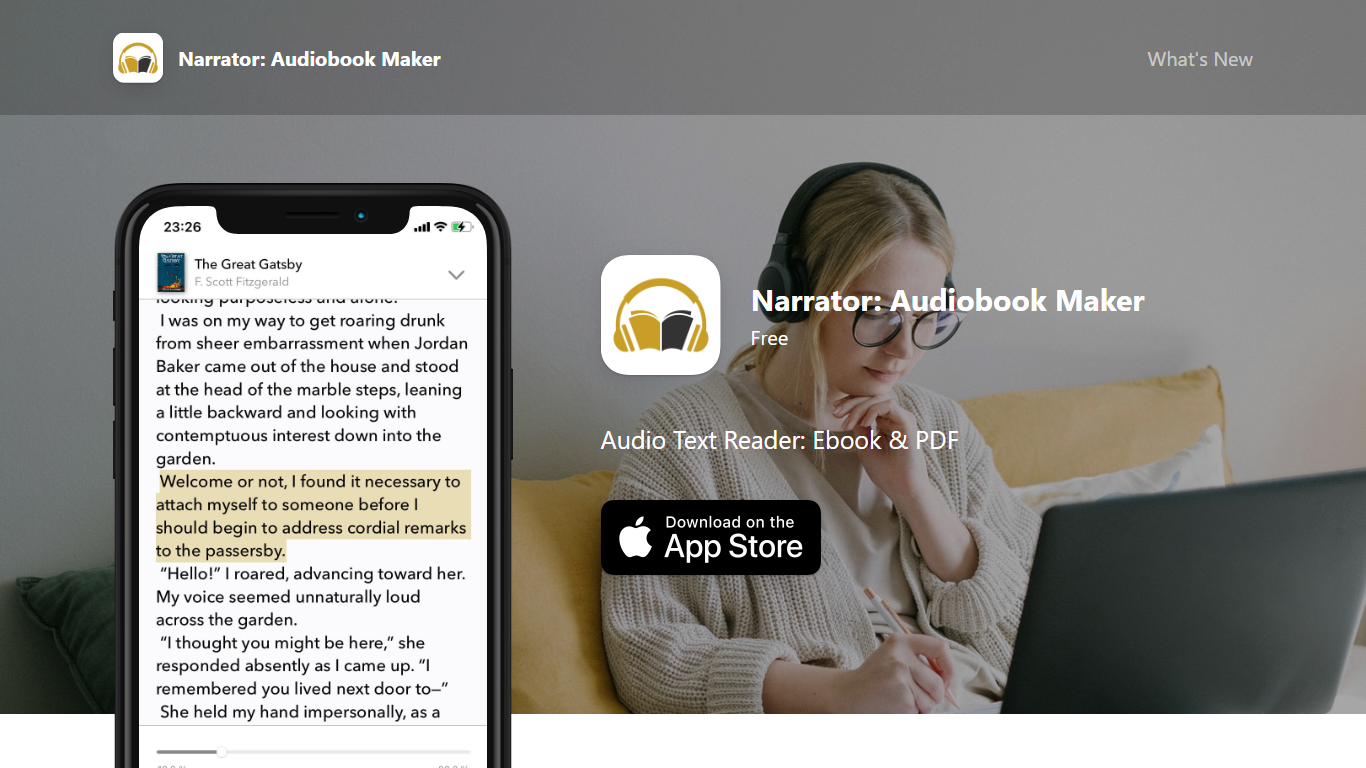 Narrator:Audiobook Maker