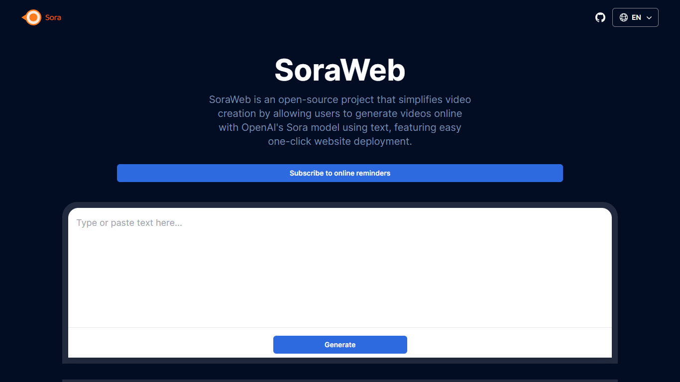 SoraWeb