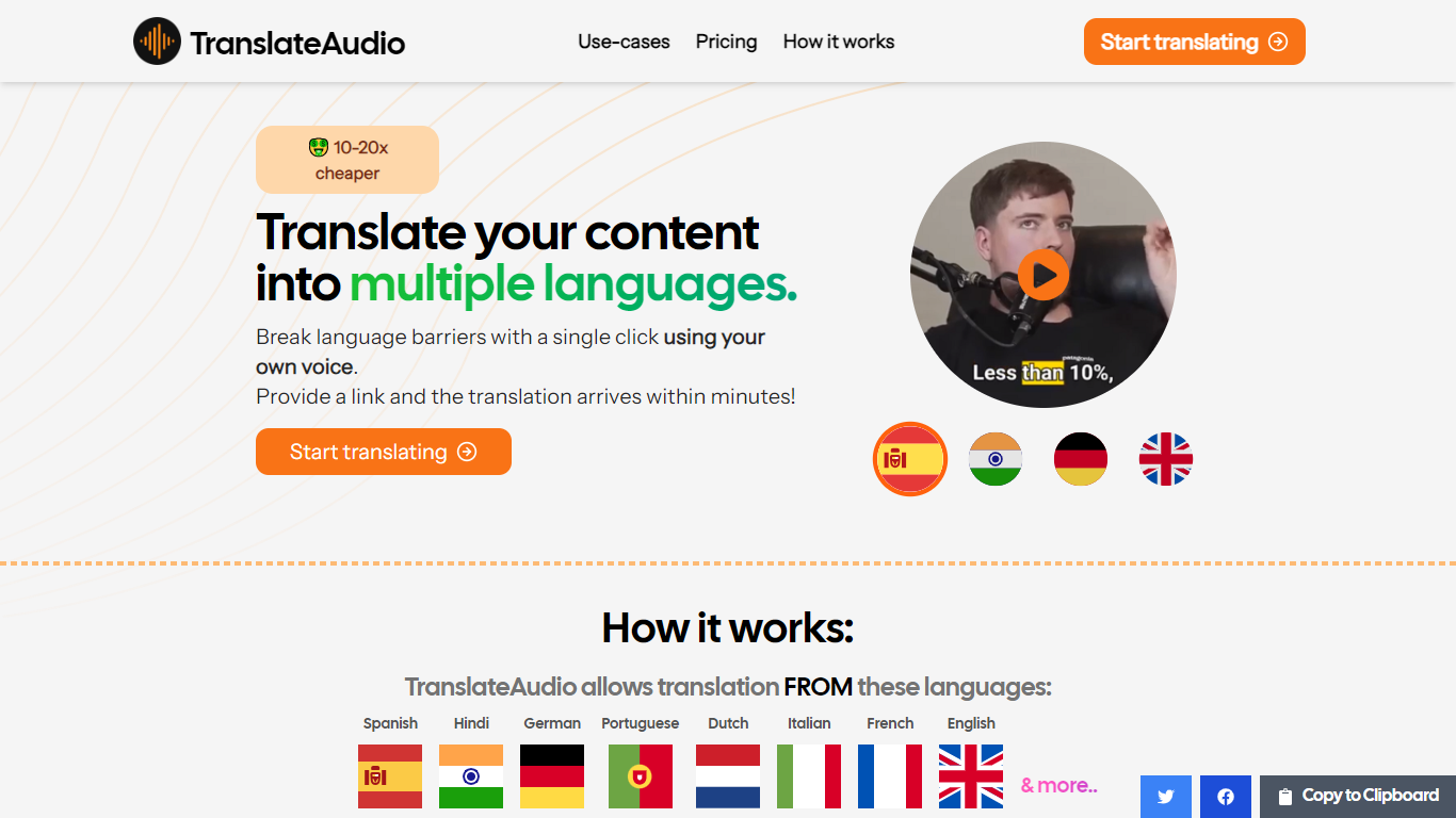 TranslateAudio - Transcribe Audio To Text Free}