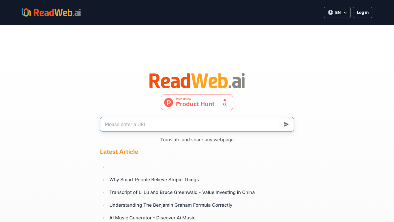 ReadWeb.ai
