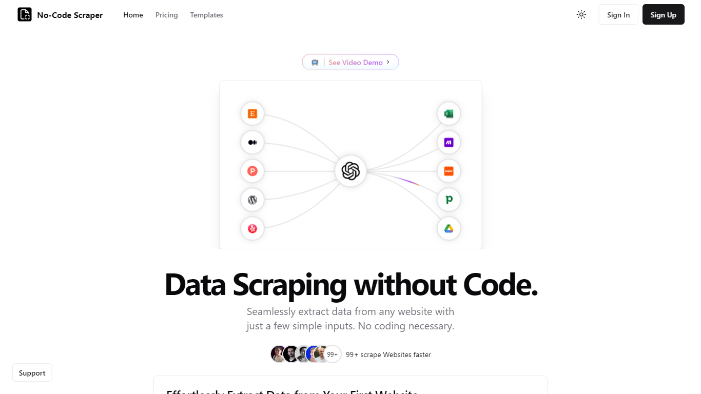 no-code-scraper