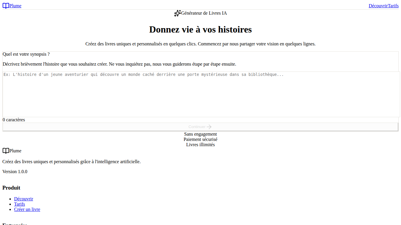 Plume (formerly Rimbaud AI)