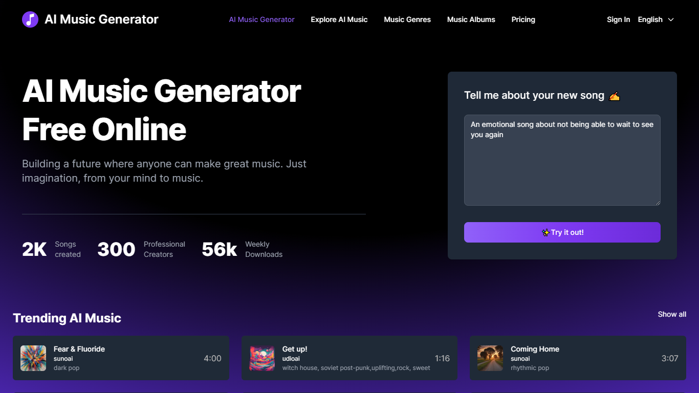 AI Music Generator