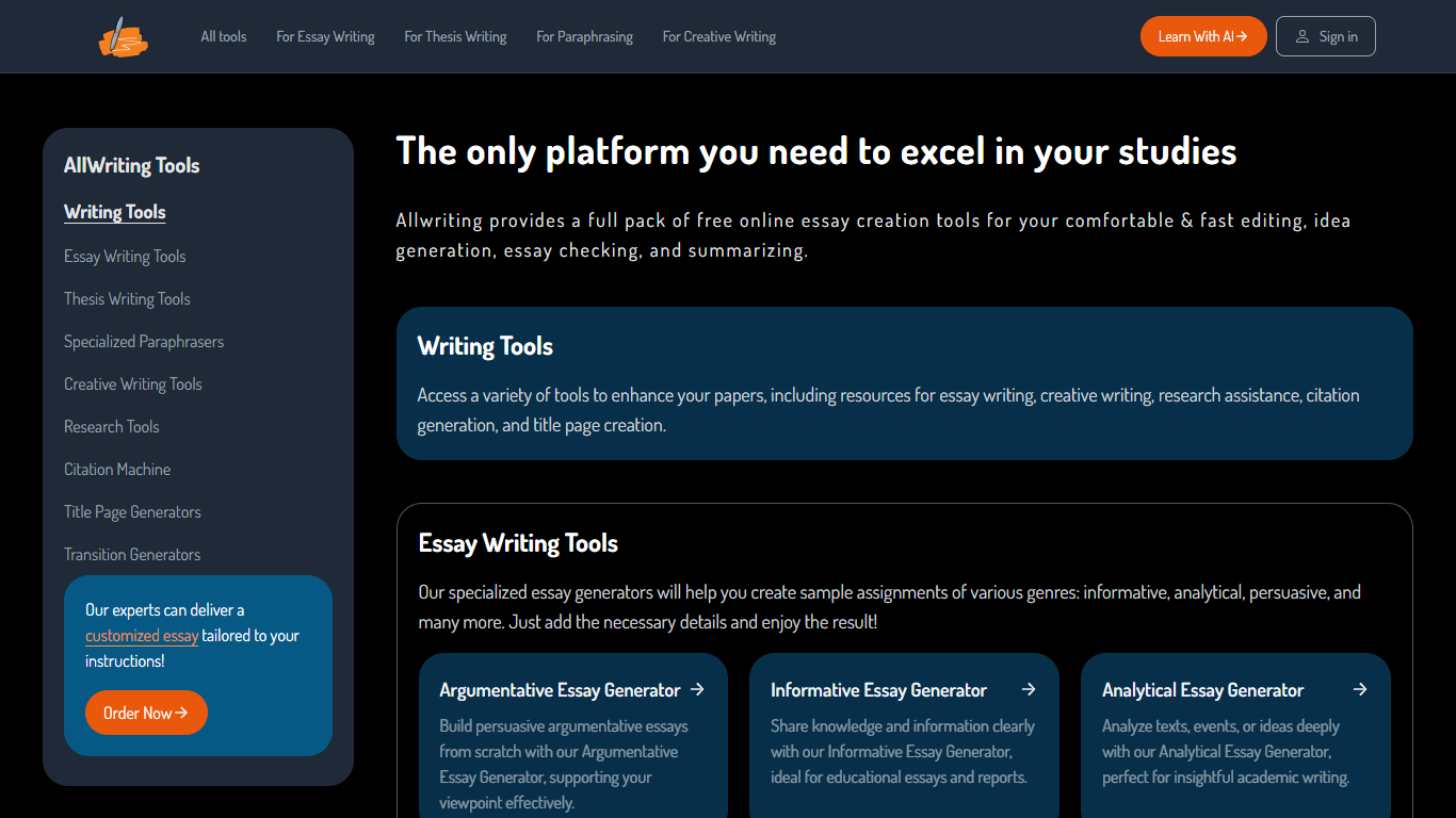 AllWriting