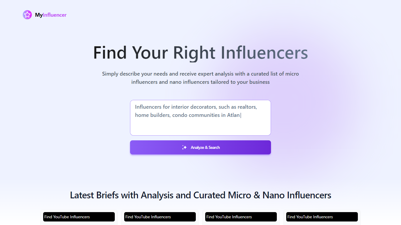 MyInfluencer