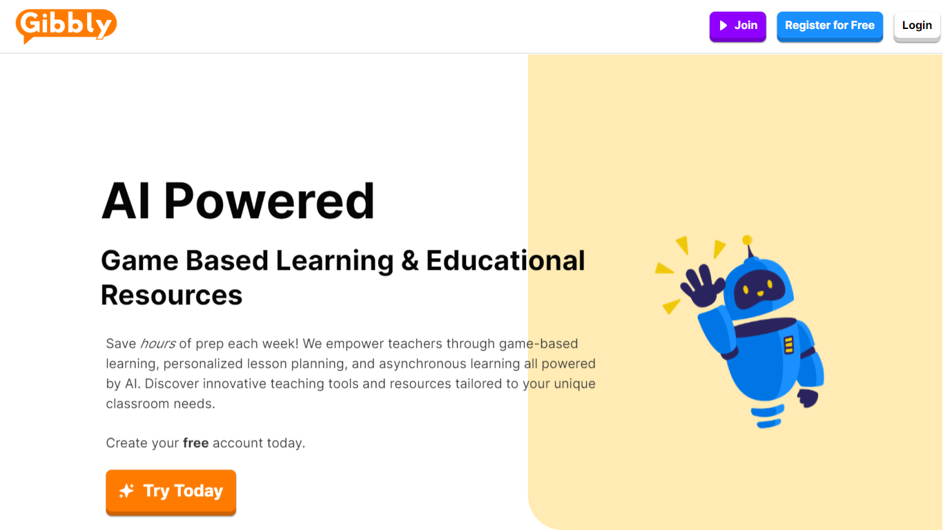 Gibbly - AI Powered Game Based Learning