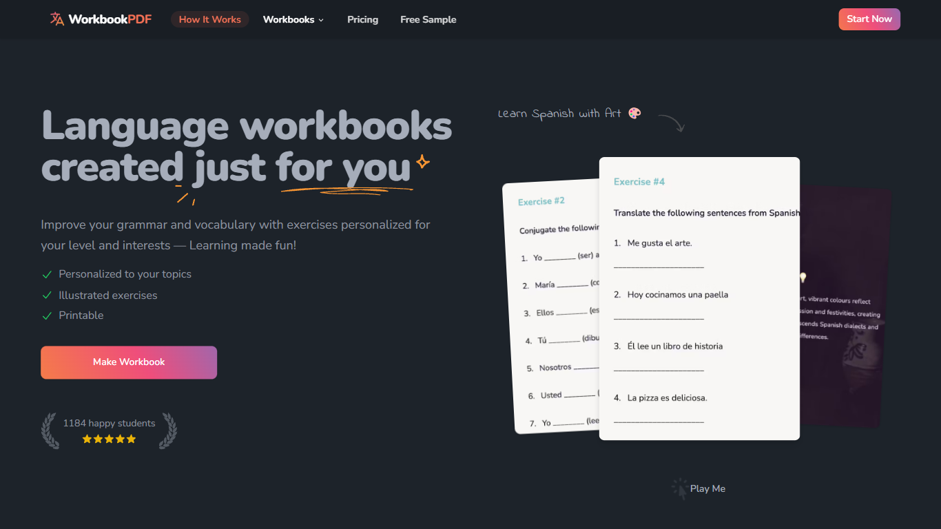 WorkbookPDF Pricing, Reviews, Alternatives - AI Education