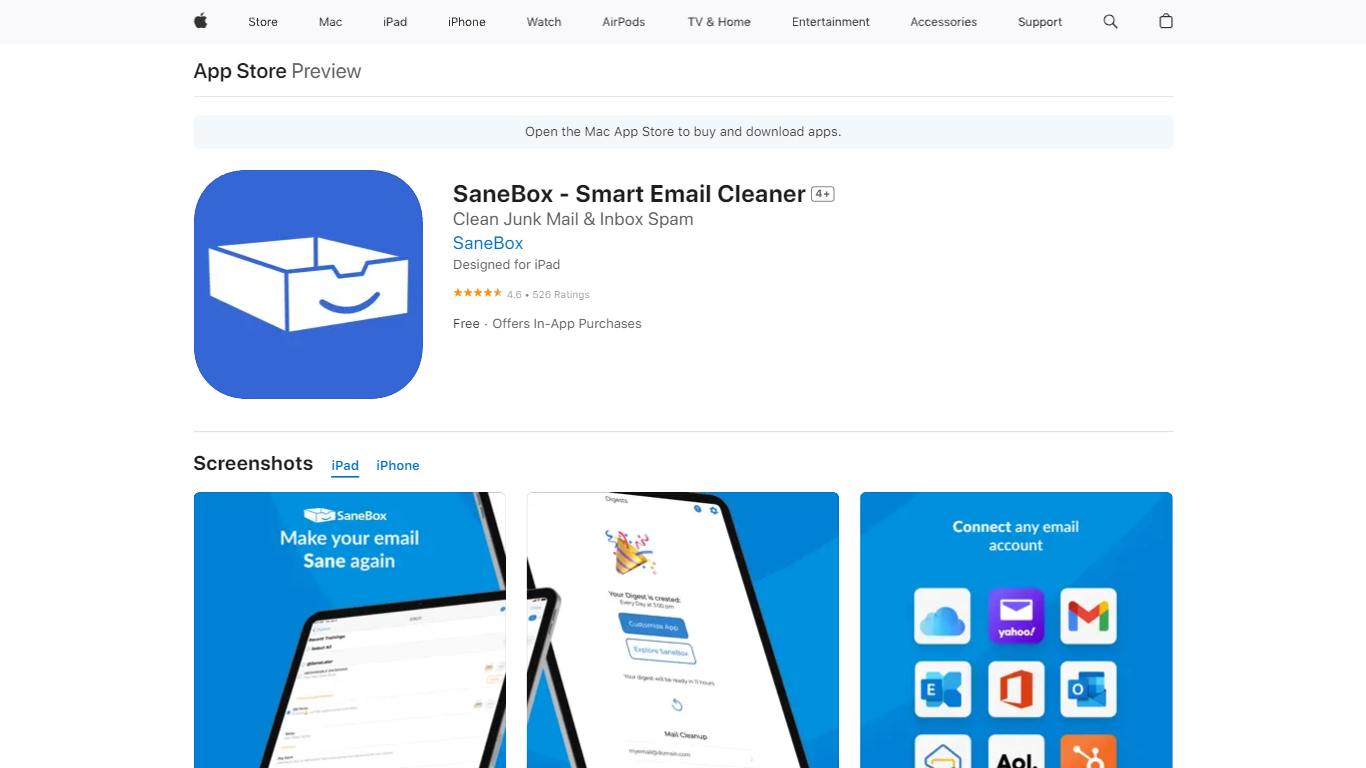 Yahoo Mail – e-mail organizado na App Store